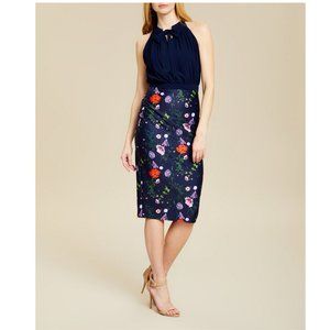 NWT Ted Baker London Floral Pencil Dress